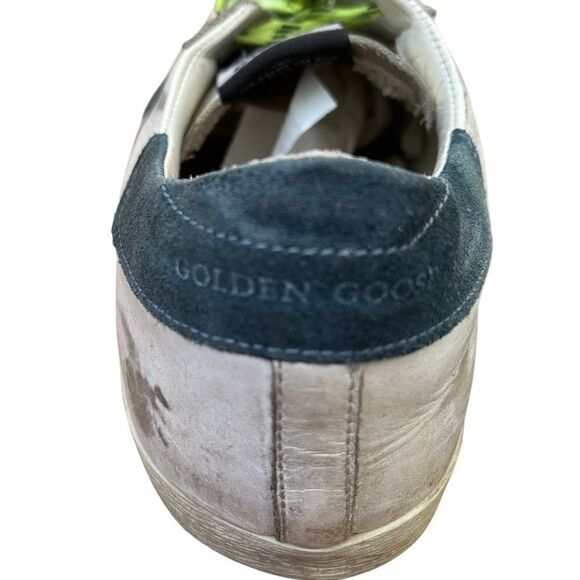 Golden Goose Superstar Sneaker with Neon Hiking Laces - Picture 4 of 11